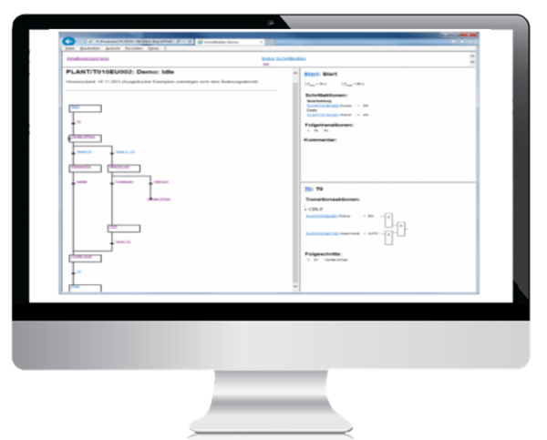 Reverse documentation of sequence controls